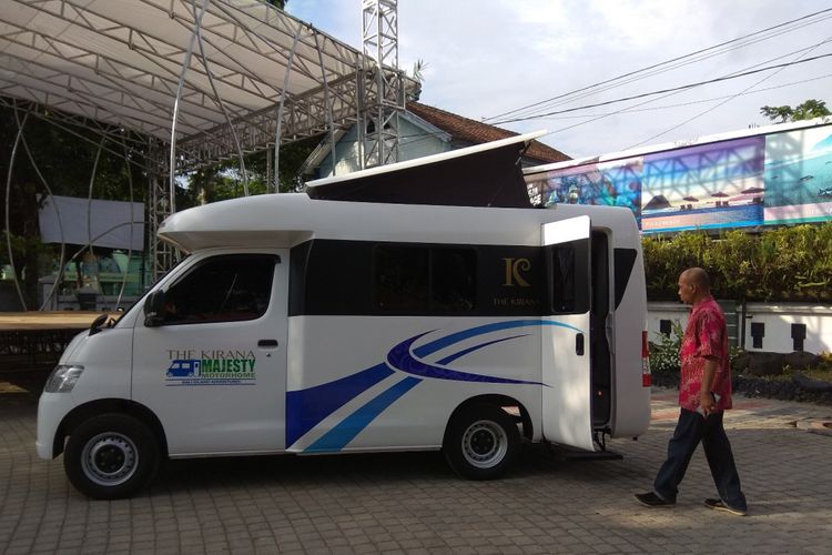 Camper van yang akan segera beroperasi di Banyuwangi.