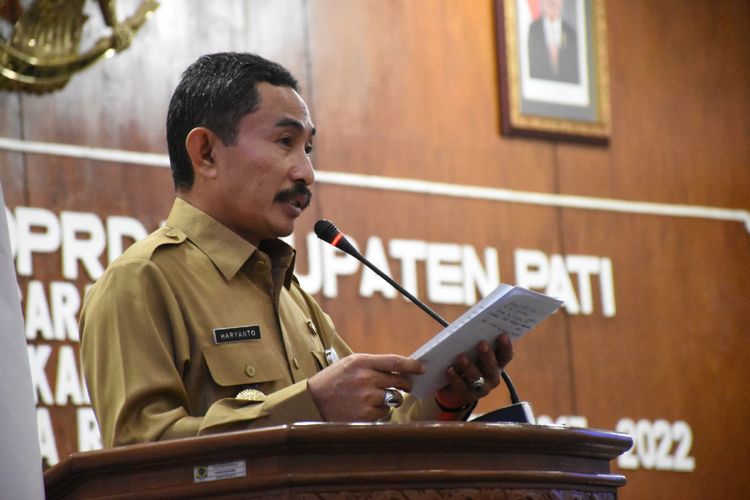 Bupati Pati, Jawa Tengah, Haryanto.(Dokumen Humas Pemkab Pati, Jawa Tengah.) 