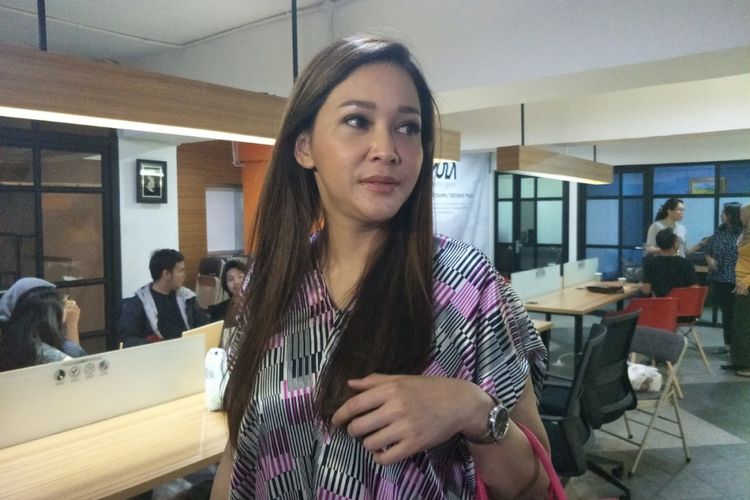Maia Estianty dalam wawancara di Cilandak Townsquare, Jakarta Selatan, Minggu (20/5/2018) malam.