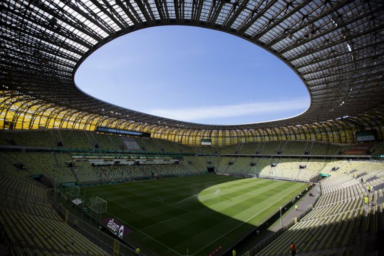 Stadion Energa Gdansk akan menjadi tuan rumah final Liga Europa 2020. 