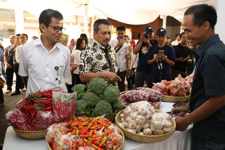 Kementerian Perdagangan menggelar Bazar Ramadan pada 30 dan 31 Mei 2018 di lingkungan kantor Direktorat Metrologi Kementerian Perdagangan, Bandung, Jawa Barat.