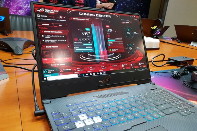 Laptop ROG Asus terbaru, Strix Scar II.