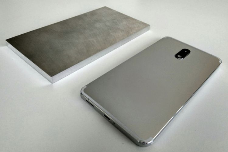 Balok aluminium seri 6.000 dan prototype Nokia 6.