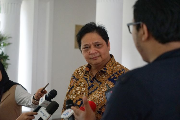 Menteri Perindustrian Airlangga Hartarto.