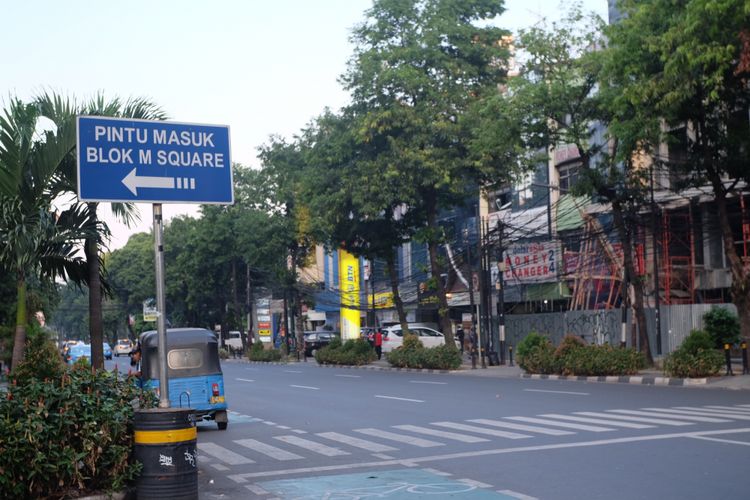 Jalan Melawai, Blok M, Jakarta Selatan.