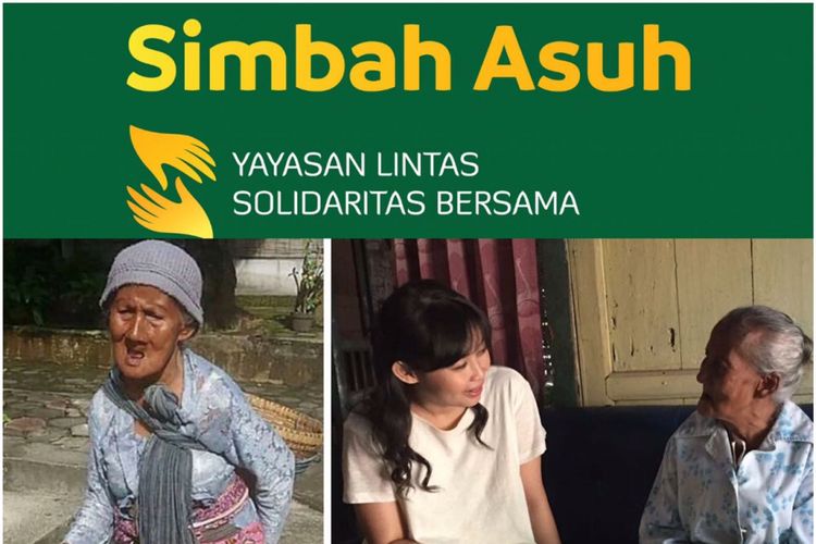 Aktivitas pemberian  bantuan kepada para simbah dalam program SImbah Asuh