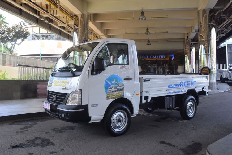 Tata Super Ace HT yang akan jelajah pasar tradisional Sumatera.