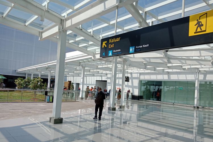Terminal baru Bandara Ahmad Yani, Semarang, Kamis (19/7/2018).