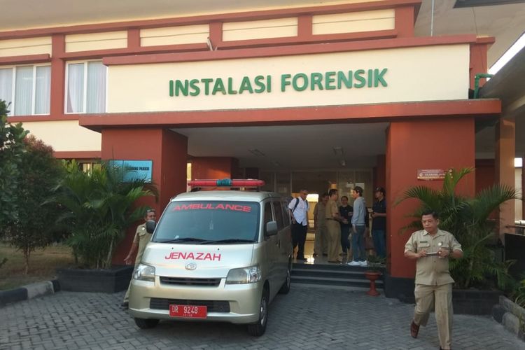 Jenazah korban gempa Lombok dipulangkan ke Malaysia, Selasa (31/7/2018).