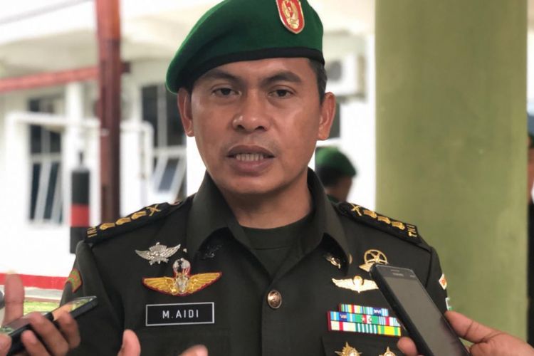 Kapendam 17 Cenderawasih, Kolonel Inf Muhammad Aidi.