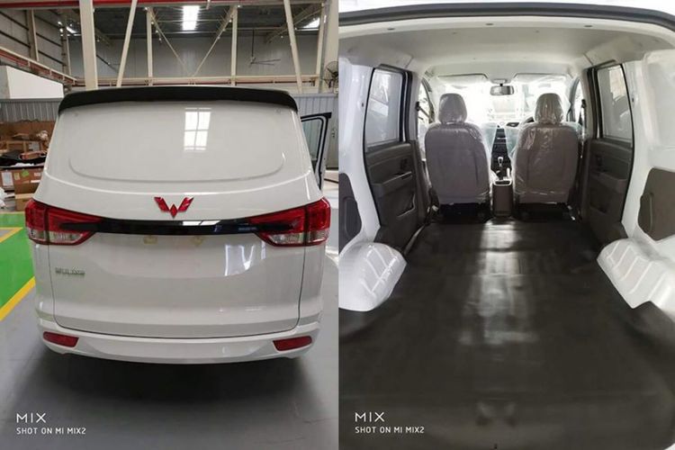 Penampakan Wuling blind van di media sosial