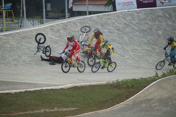 Pebalap BMX I Gusti Bagus Saputra