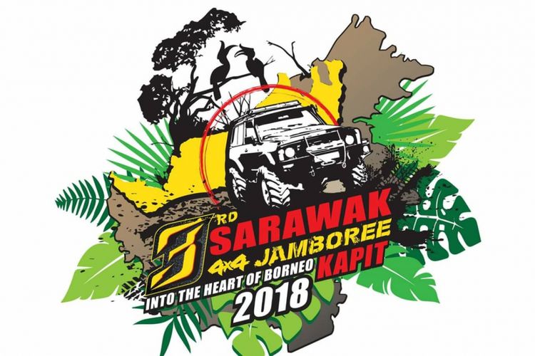 Event 3rd Sarawak 4x4 Jambore Into The Heart of Borneo yang akan dihelat di Kapit, Sarawak, Malaysia pada 13-16 September 2018.