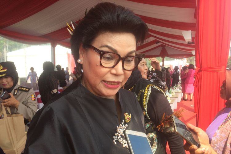 Basaria Pandjaitan yang juga menjadi Wakil Ketua KPK, saat ditemui di Lapangan Silang Monumen Nasional, Jakarta Pusat, Senin (3/9/2018).