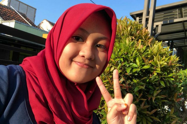 Rein Vidya Banafsha (15) Mahasiswa termuda di Universitas Padjajaran Bandung.