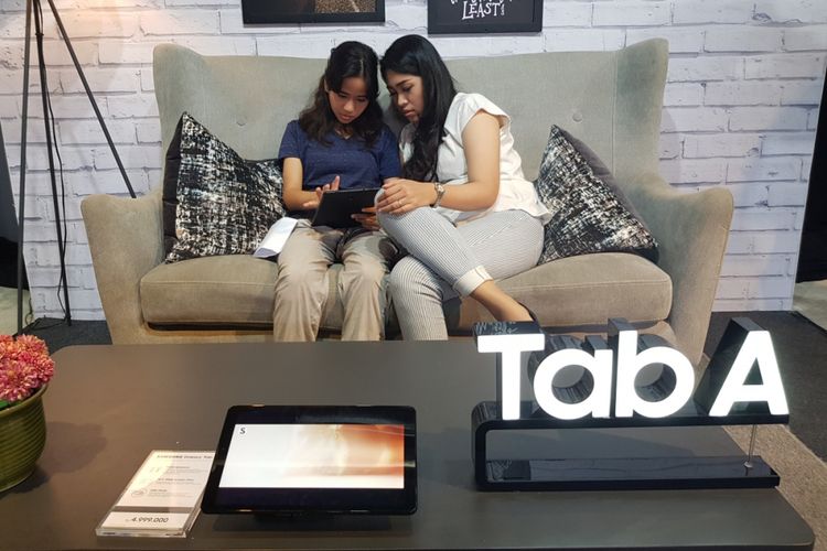 Galaxy tab A 10,5 inci diklaim sesuai untuk keluarga.