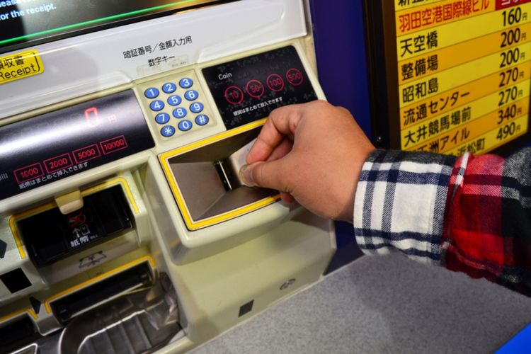 Cara Membeli Tiket Tokyo Monorail
