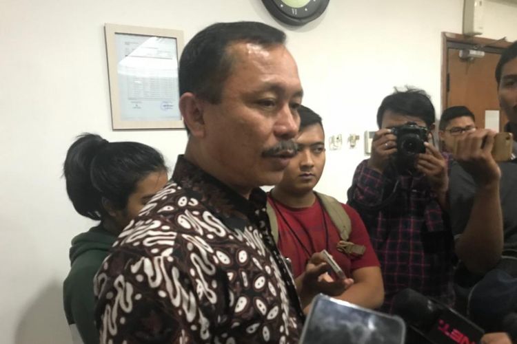  Ketua Komnas HAM Ahmad Taufan Damanik di Kantor Komnas HAM, Jakarta, Jumat (7/9/2018). 