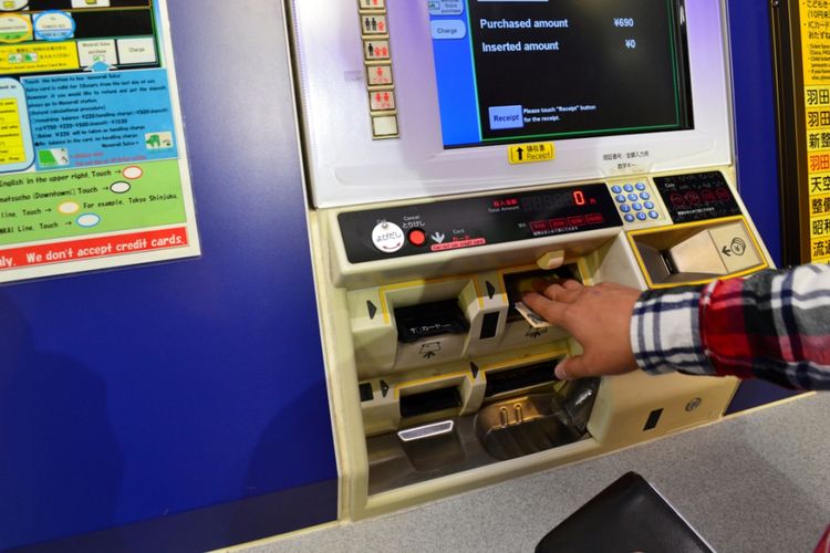 Cara Membeli Tiket Tokyo Monorail
