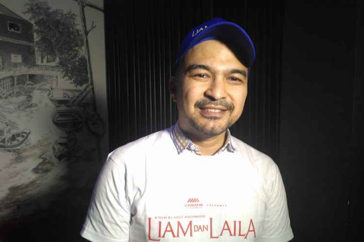 Artis peran David Chalik saat ditemui dalam jumpa pers film Liam Dan Laila di kawasan Tebet, Jakarta Selatan, Rabu (12/9/2018).