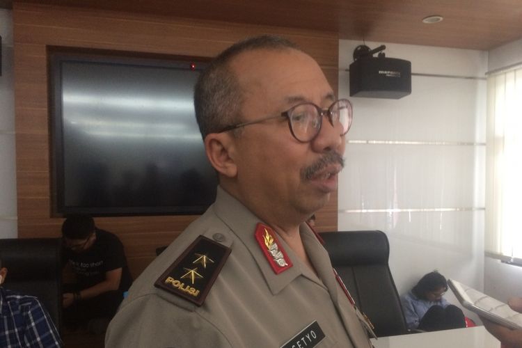 Kadiv Humas Polri Irjen (Pol) Setyo Wasisto Saat Ditemui di Gedung Humas Mabes Polri, Jakarta Selatan, Rabu (19/9/2018).