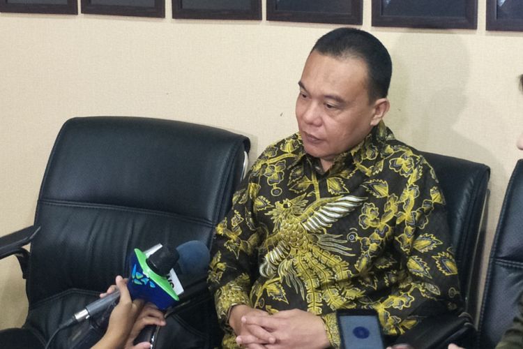 Wakil Ketua Umum Partai Gerindra Sufmi Dasco Ahmad di Kompleks Parlemen, Senayan, Jakarta, Rabu (19/9/2018). 