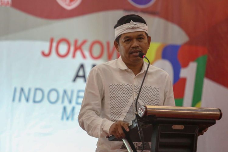 Ketua Tim Pemenangan Jokowi-Ma?ruf Amin Jawa Barat, Dedi Mulyadi .