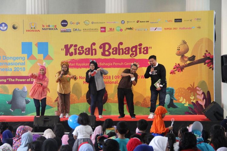 Bintang Nutricia dalam Festival Dongeng Internasional Indonesia (FDII) 2018