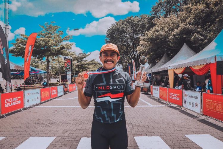 Arga Budirahman dari tim Westbike juara umum Selangor Criterium Series 2018.