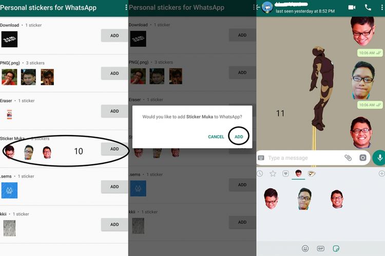 cara membuat foto menjadi stiker whatsapp di iphone