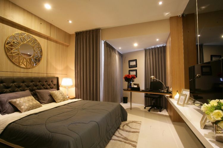 Tipikal interior Belleview Manyar, Surabaya.