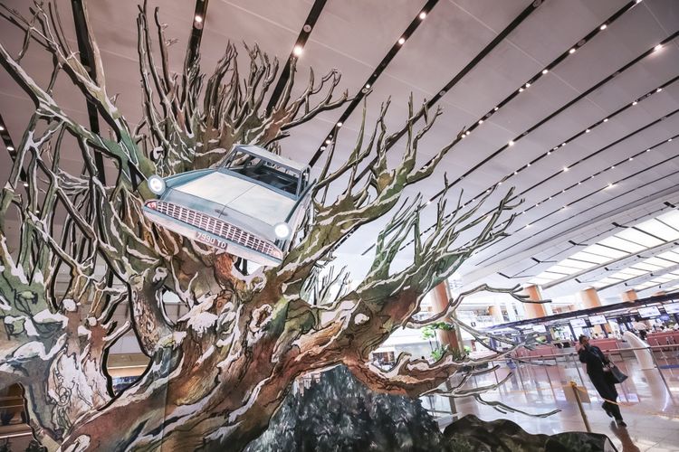 Rayakan Natal 2018, Bandar Udara Changi hadirkan suasana berbeda dengan tema ?A Wizarding World Holiday?. 