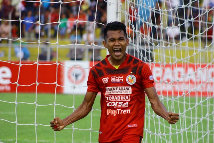 Afriansyah salah satu pemain yang dipertahankan Semen Padang untuk Liga 1 2019. 