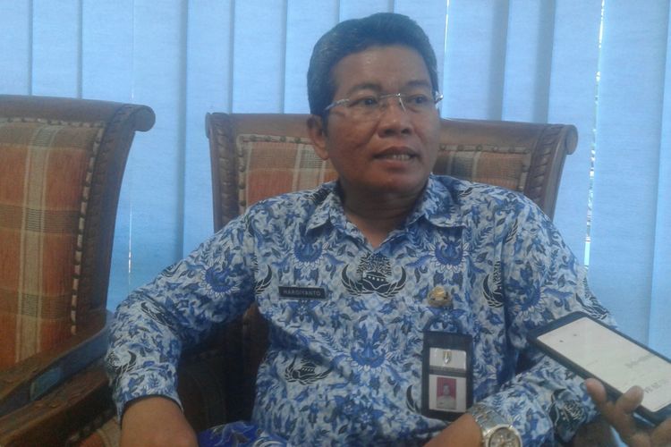 Kepala Dinas Kesehatan Kabupaten (DKK) Sragen, Hargiyanto di Sragen, Jawa Tengah, Kamis (17/1/2019).