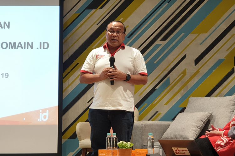 CEO Pengelola Nama Domain Internet Indonesia (PANDI), Andi Budimansyah.