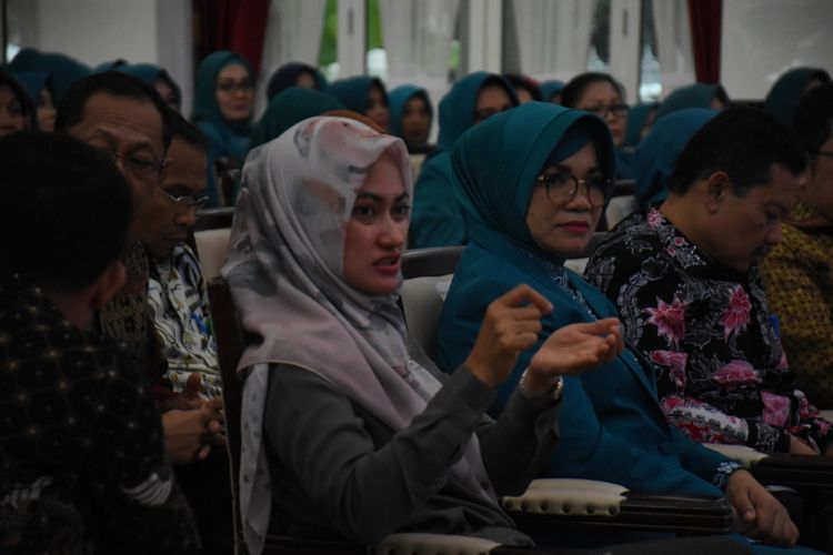 Bupati Luwu Utara, Indah Putri Indriani ditunjuk sebagai Bunda PAUD se-Lutra, Sabtu (16/2/2019) kemarin.