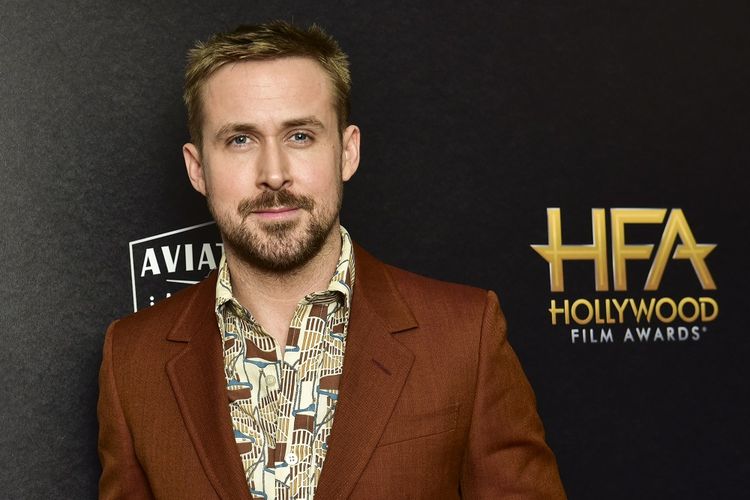 Aktor Ryan Gosling menghadiri Annual Hollywood Film Awards 20018 di Beverly Hills, California, pada 4 November 2018. 