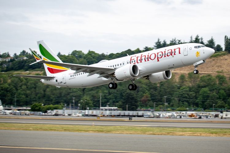 B737 MAX 8 Ethiopian Airlines.