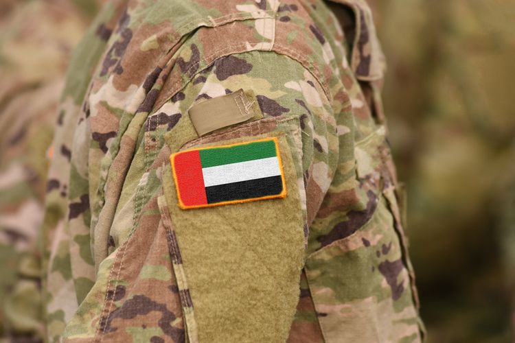 Ilustrasi tentara Uni Emirat Arab.