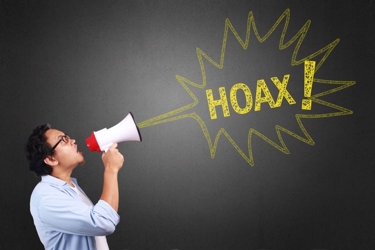 Ilustrasi hoaks, hoax