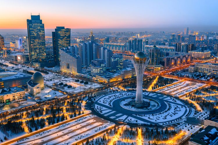 Astana, ibu kota Kazakhstan