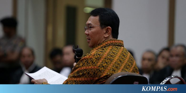 Apa Kata  Ahok jika Vonis Hakim Tak  Sesuai  Harapan  
