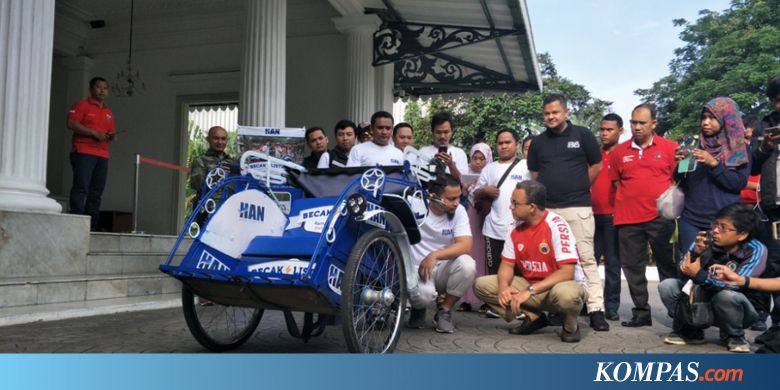 Anies: Hanya di Jakarta yang Melarang Profesi Abang Becak