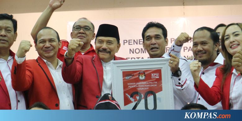 PKPI Resmi Ikut Pemilu 2019 dengan Nomor Urut 20