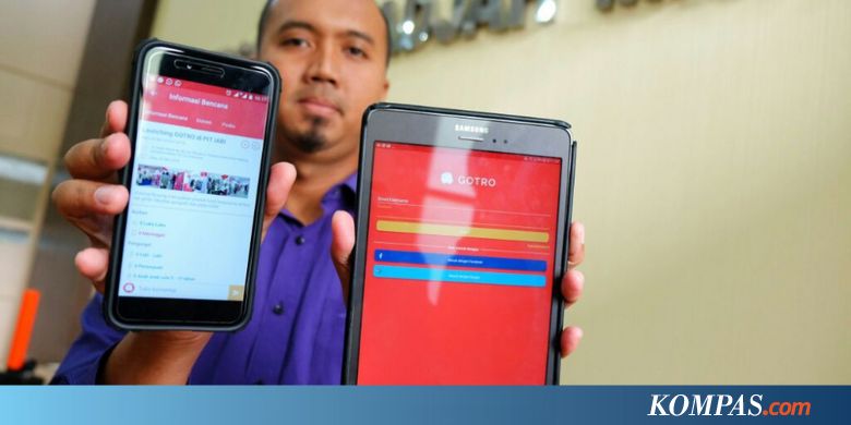 GOTRO, Aplikasi Posko Pengungsian Bencana Pertama di Indonesia