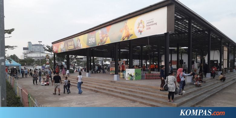Ramainya RTH Kalijodo Saat Ngabuburit - Kompas.com