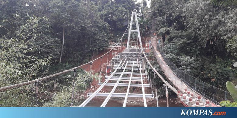 Pembangunan Jembatan "Indiana Jones" Sudah 65 Persen, 16 