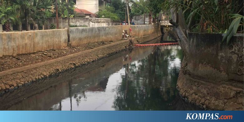 Menengok Kondisi Kali Mampang yang Dulu Jadi Tempat Mandi Bocah