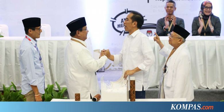 Survei Litbang &rdquo;Kompas&rdquo;: Jokowi Unggul di Jawa, Prabowo di Sumatera