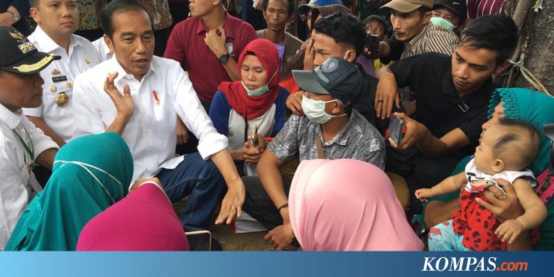 Kata Jokowi, Pemerintah Akan Bangun Rumah untuk Korban 